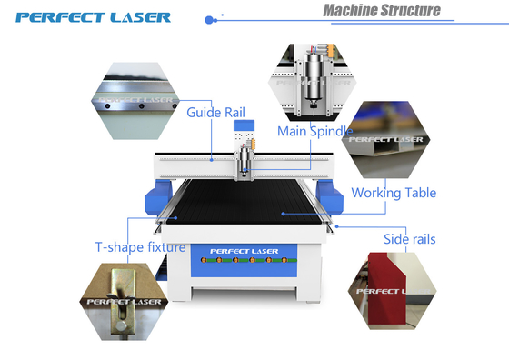 4000-7000mm / min عالية السرعة للإعلان CNC آلة النقش على الخشب الاكريليك PVC