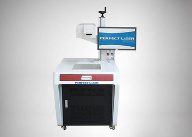 معدات الوسم بالليزر ثلاثية الأبعاد للأشعة فوق البنفسجية ، آلة الوسم الأوتوماتيكية 355 نانومتر للبلاستيك الخزفي