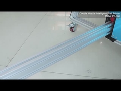 فوهة مزدوجة صناعية ثلاثية الأبعاد ماكينة طباعة على الحائط طابعة نافثة للحبر للجدار الجداري