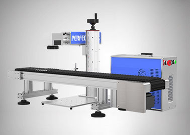High Effciency Fiber Laser Engraving Machine For Wood / Metal Ware 1 Year Warranty