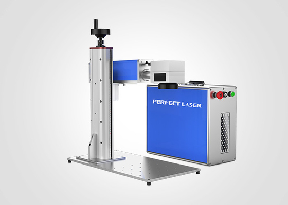 جودة  Portable 20w 30w 50w Fiber Laser Marking Engraving Machine Metal Laser Marking Machine مصنع