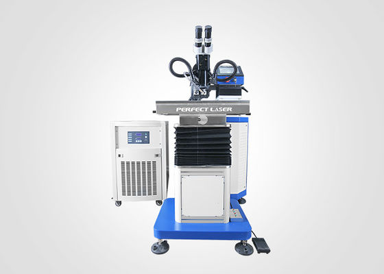 آلة لحام الليزر المبردة بالماء لإصلاح العفن المحمول وقطر الأسلاك 0.1mm-0.6mm