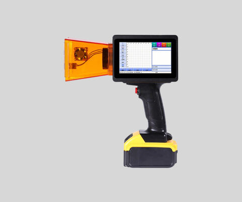 آلة ترميز ليزر محمولة صغيرة يدوية للمعدن / البلاستيك / الخشب / الجلد / البلاط