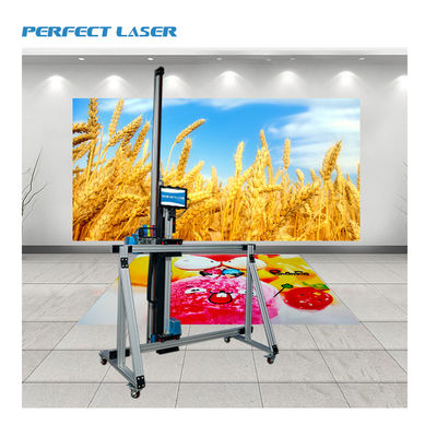 9600dpi دقة رقمية 5D أرضية الأرضية جدار طابعة حبر 11.6 بوصة تحكم LCD